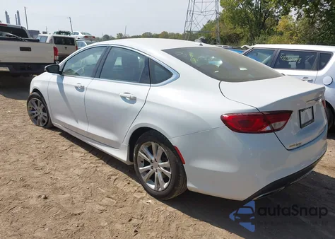 2015 Chrysler 200 Limited z USA, uszkodzony, nr VIN 1C3CCCAG9FN759750